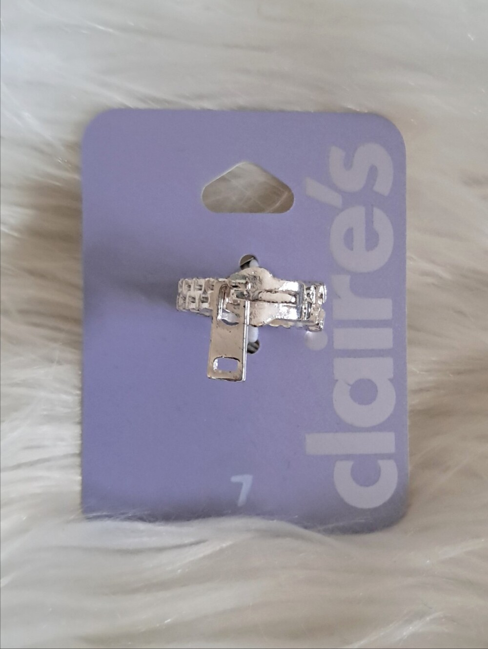 NWT Zipper Ring - Size 7